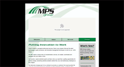 Desktop Screenshot of mpsgrp.com